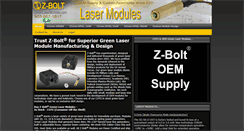 Desktop Screenshot of greenlasermodules.com